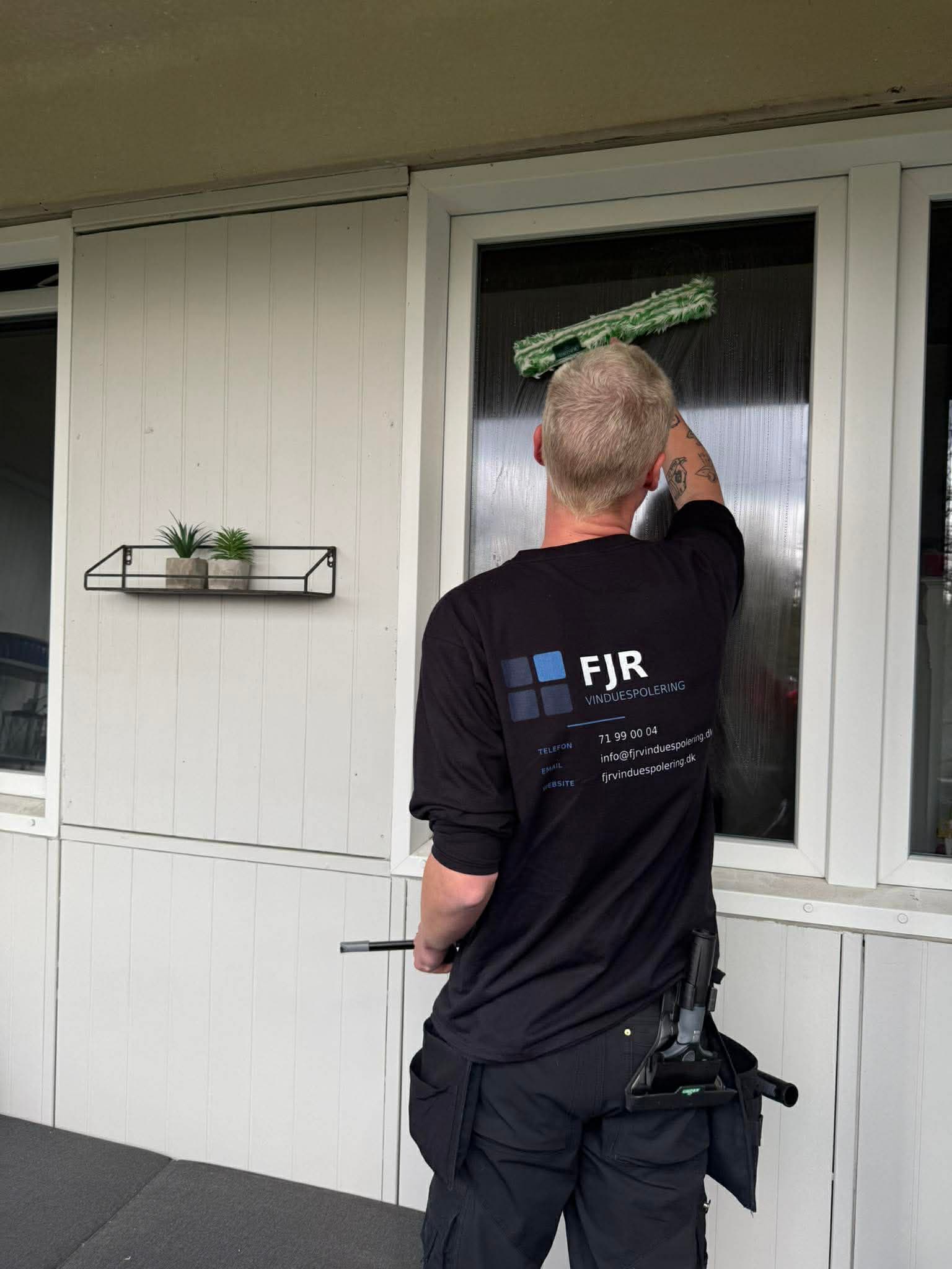 Professionel vinduespolering på Fyn